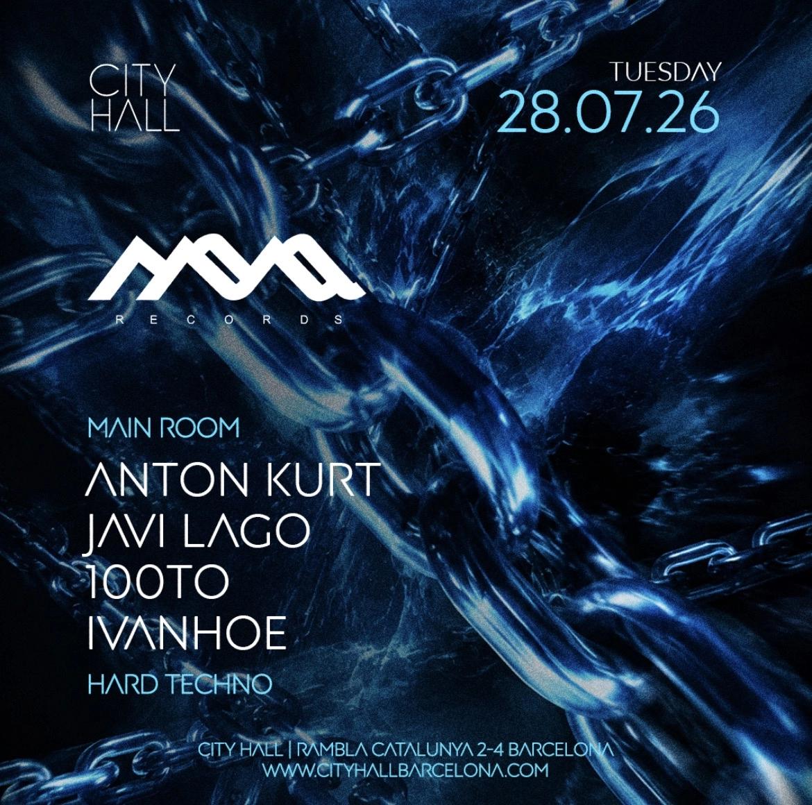 City Hall pres. MMA Records II Tuesday II FREE PASS BEFORE 1:00 A.M