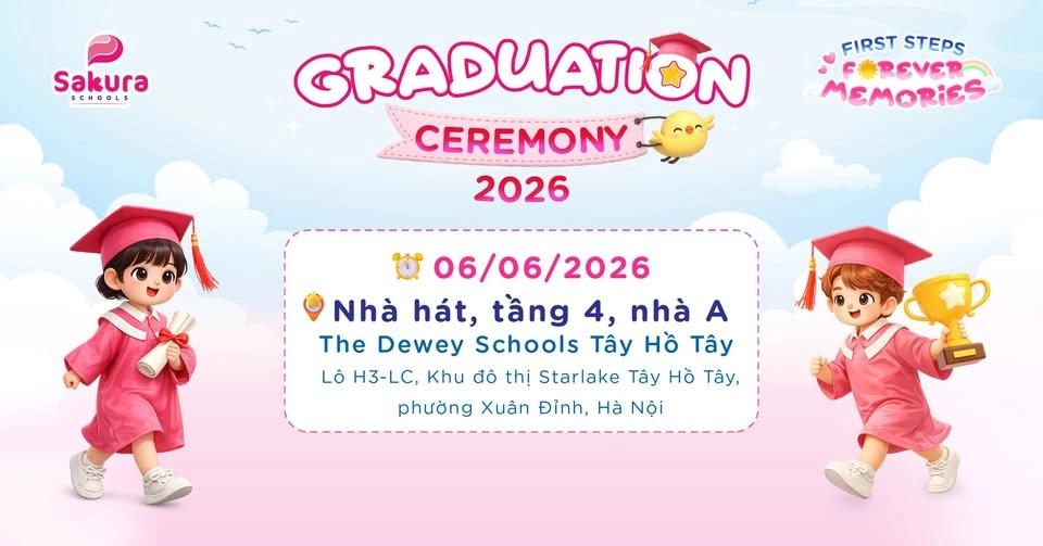 GRADUATION CEREMONY 2026: FIRST STEPS, FOREVER MEMORIES