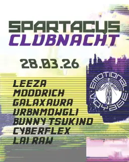 Spartacus Clubnacht x Emotional Voyage