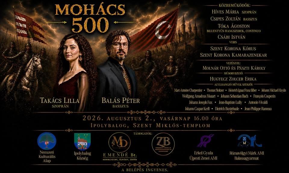 Mohács 500 Emlékhangverseny