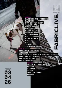 FABRICLIVE: MAXIMUM & FRIENDS: BOY BETTER KNOW, PINEAPPLE RECORDS, UNICA & MORE