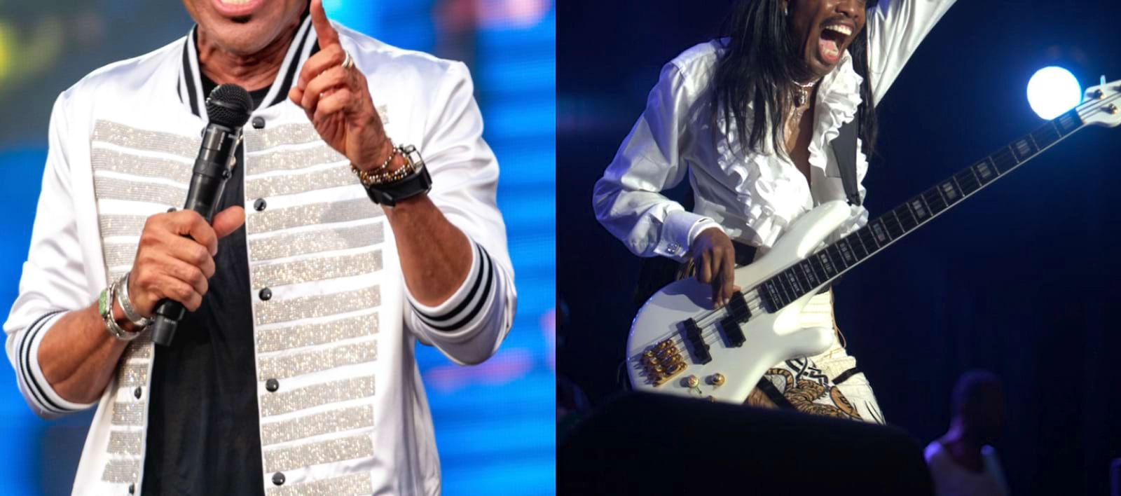 Lionel Richie and Earth Wind and Fire