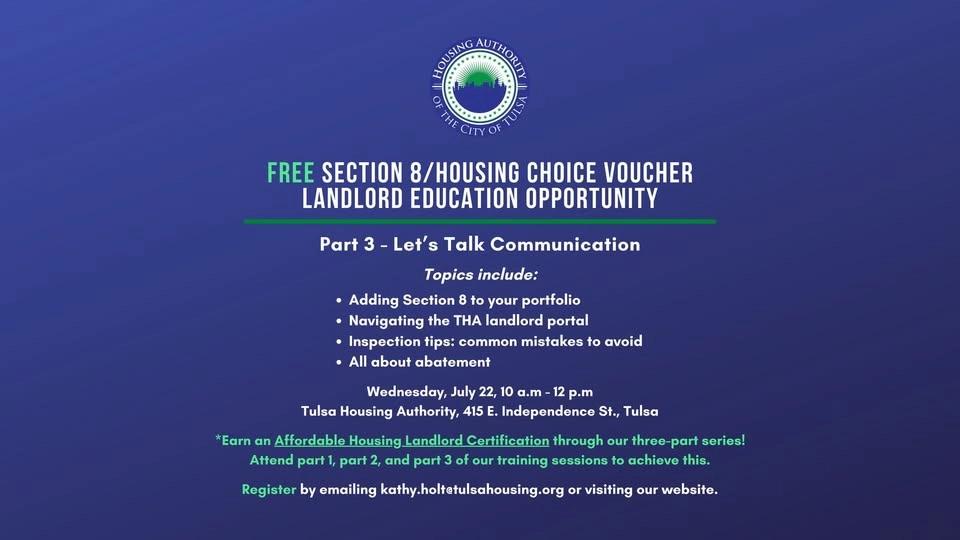 July Landlord Class (Part 3) - Let’s Talk Communication