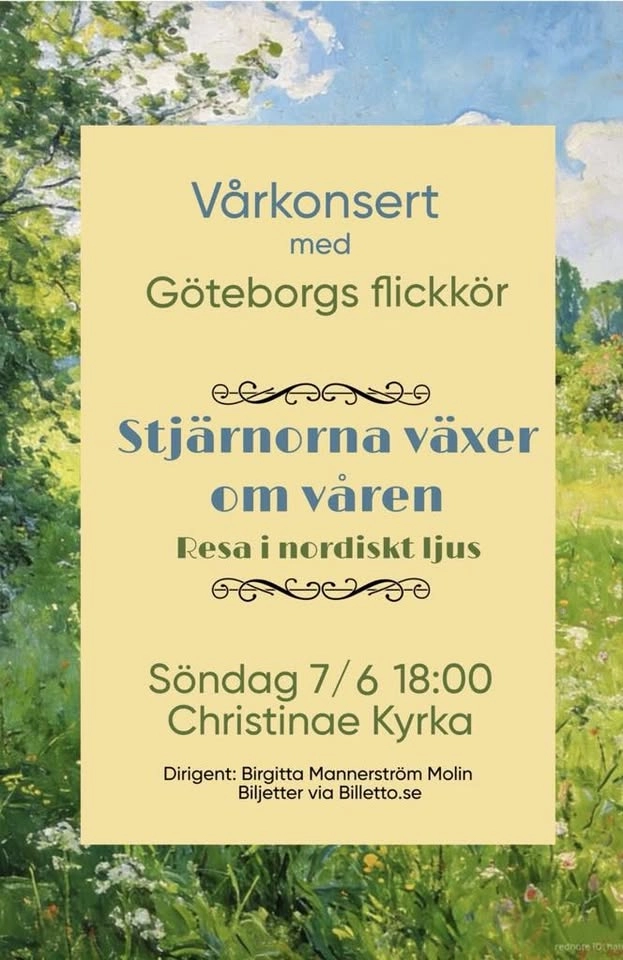 Vårkonsert- Stjärnorna växer om våren
