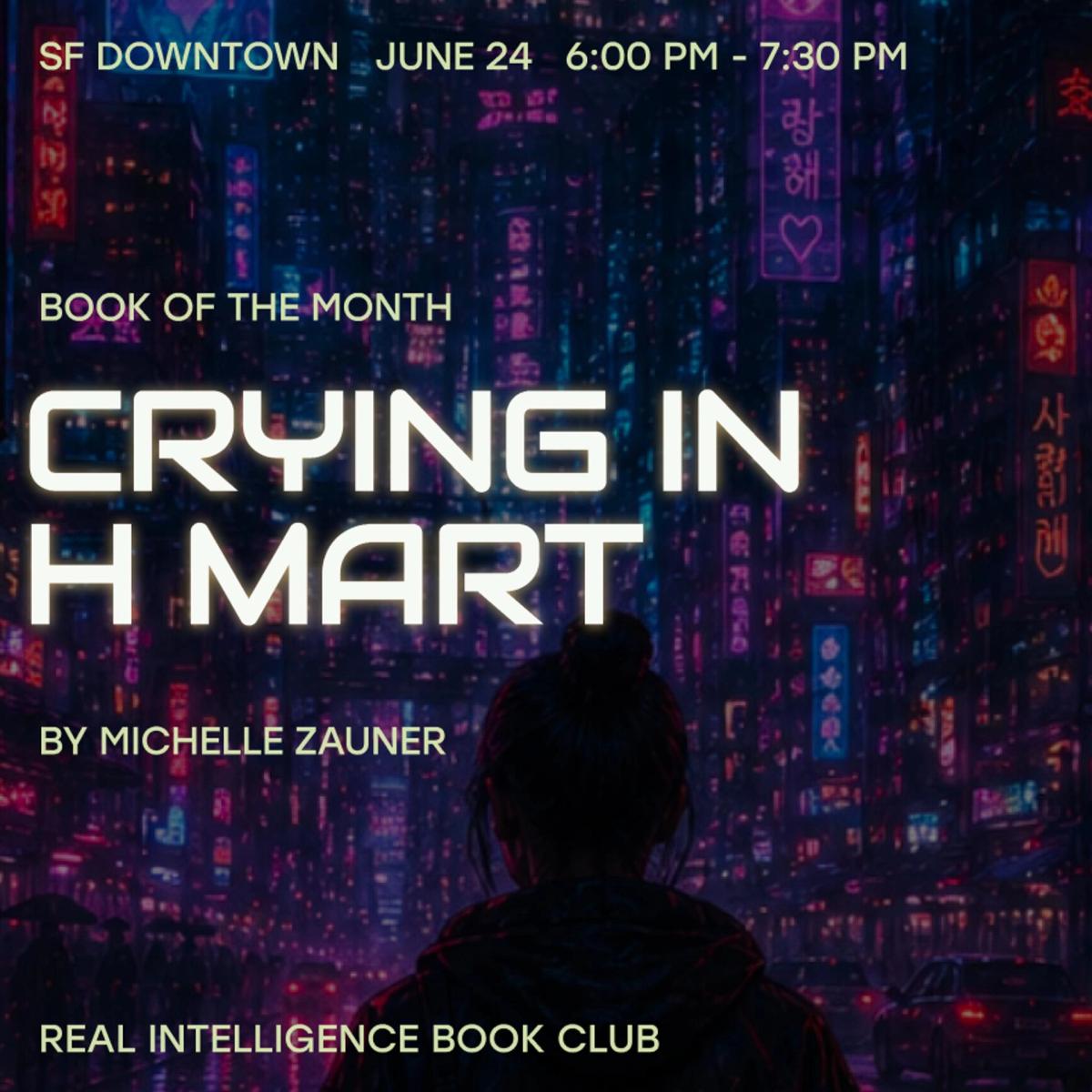 RI Book Club: Crying in H Mart by M. Zauner