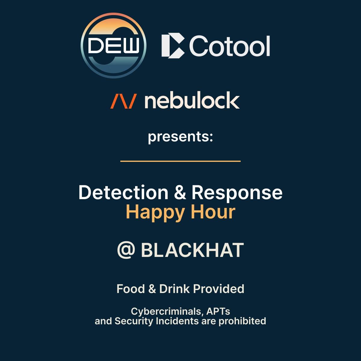 Detection & Response Happy Hour