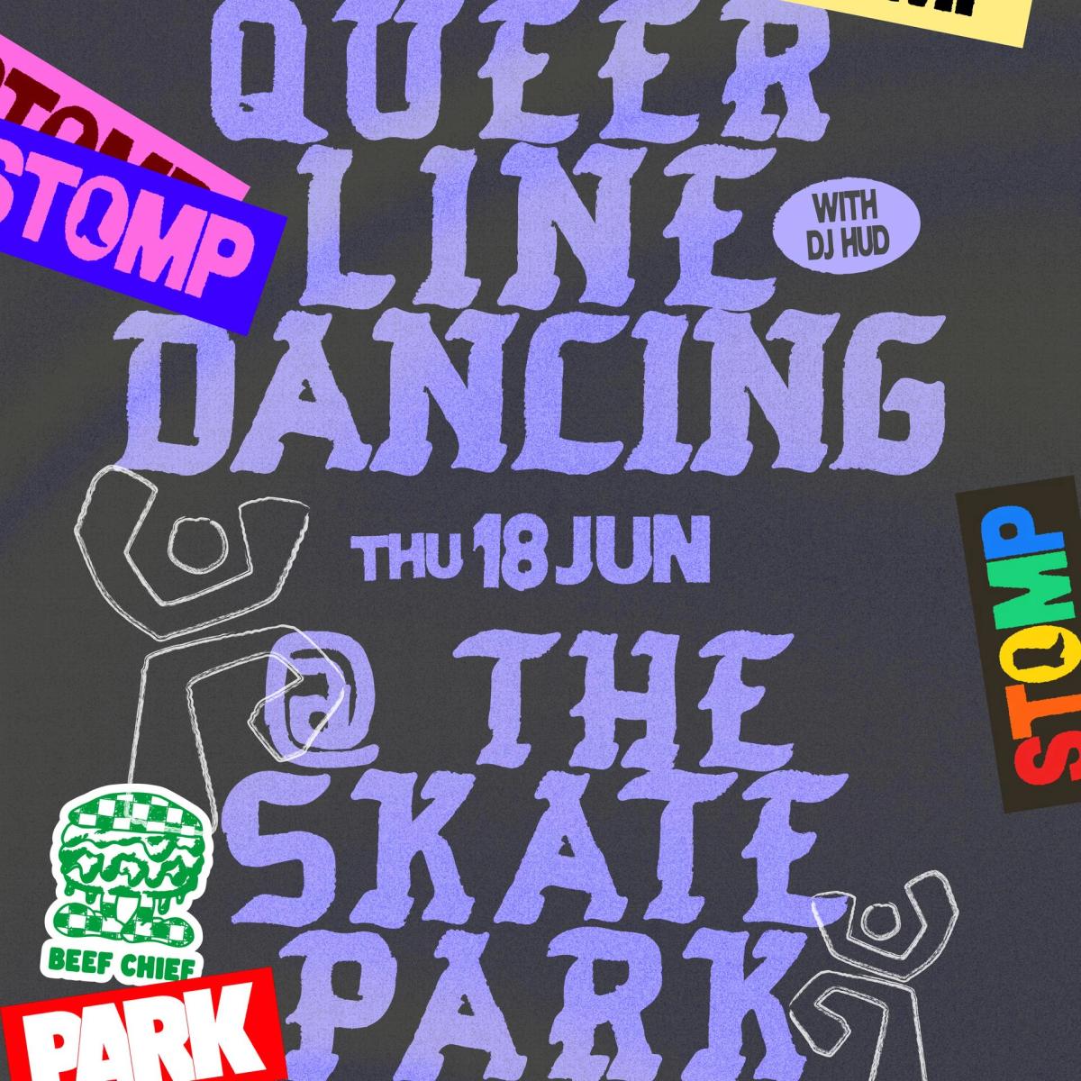 QUEER LINE DANCING @ THE SKATEPARK š¹
