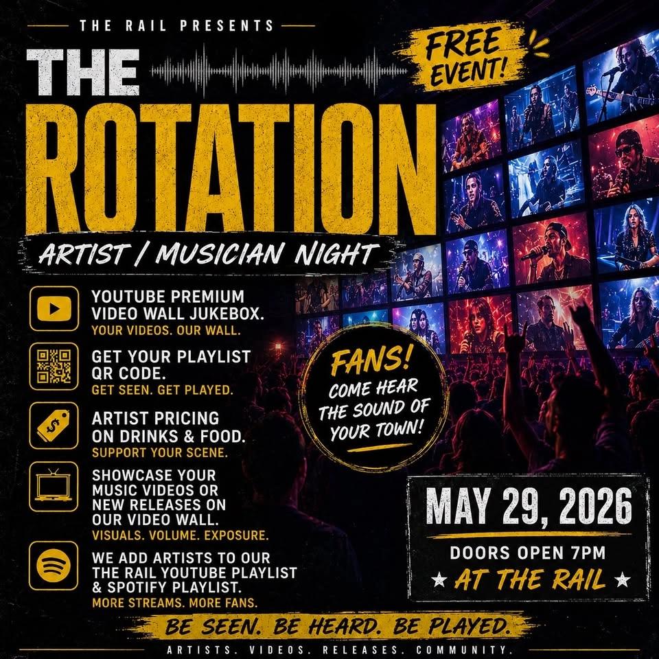 The Rotation (artist/musician night) at The Rail in Fort Worth