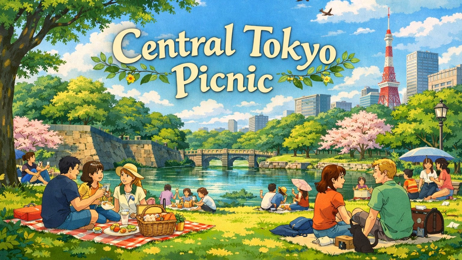 đż Central Tokyo Picnic đ¶ââïžđ¶ââïž Make Friends & Enjoy Spring Together!