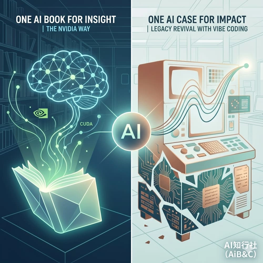 Ai-B&C: Book Reading "The NVIDIA Way" & Case Sharing "AI to Revitalise Legacy System"