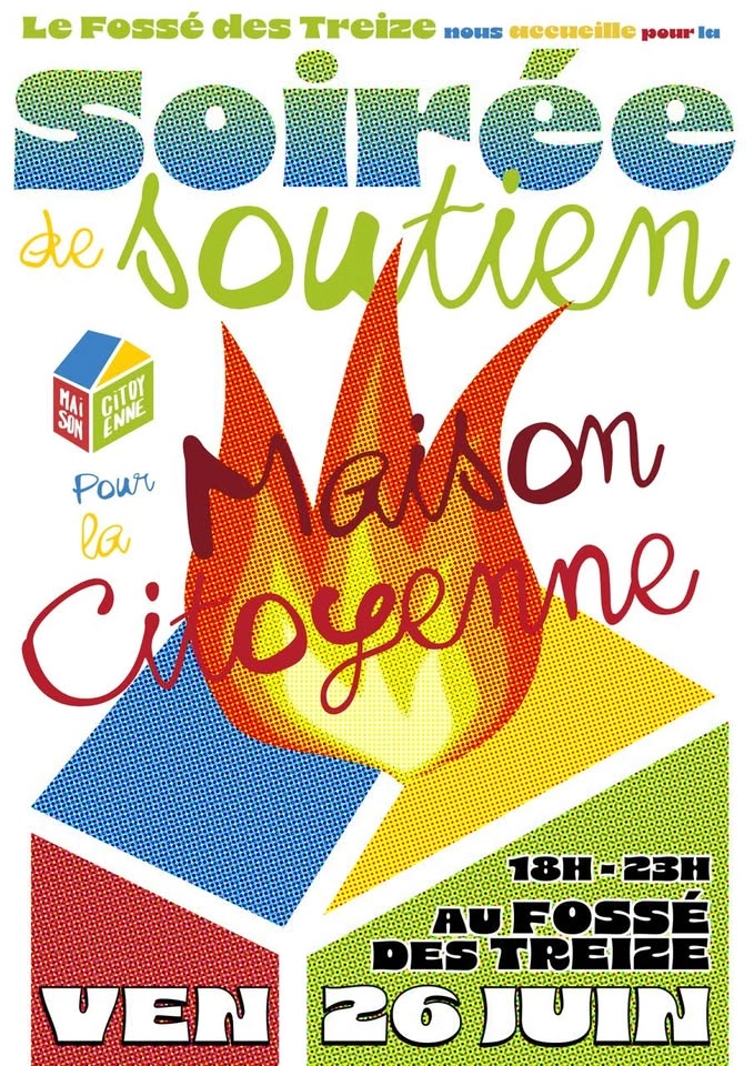 Soirée de soutien à La Maison Citoyenne