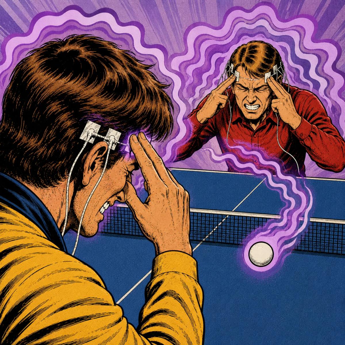WORLD'S FIRST BRAIN PONG TOURNAMENT