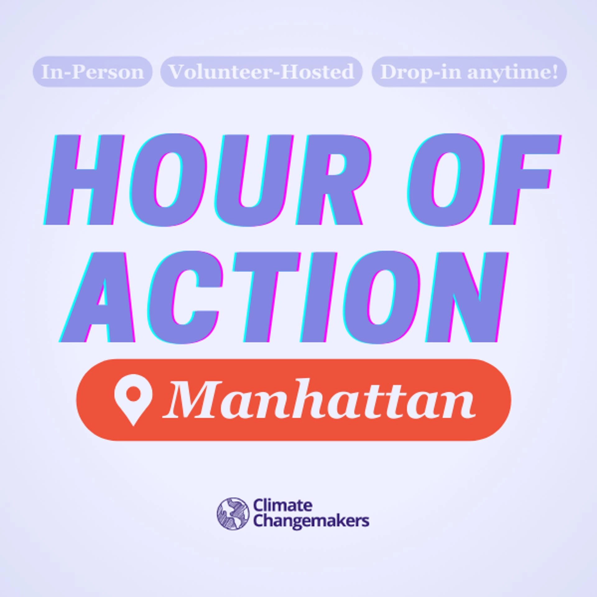 Manhattan Climate Changemakers Hour of Action