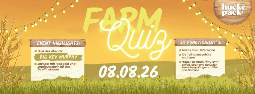 FARM-Quiz - das erste Kneipen-Quiz inmitten der Natur!