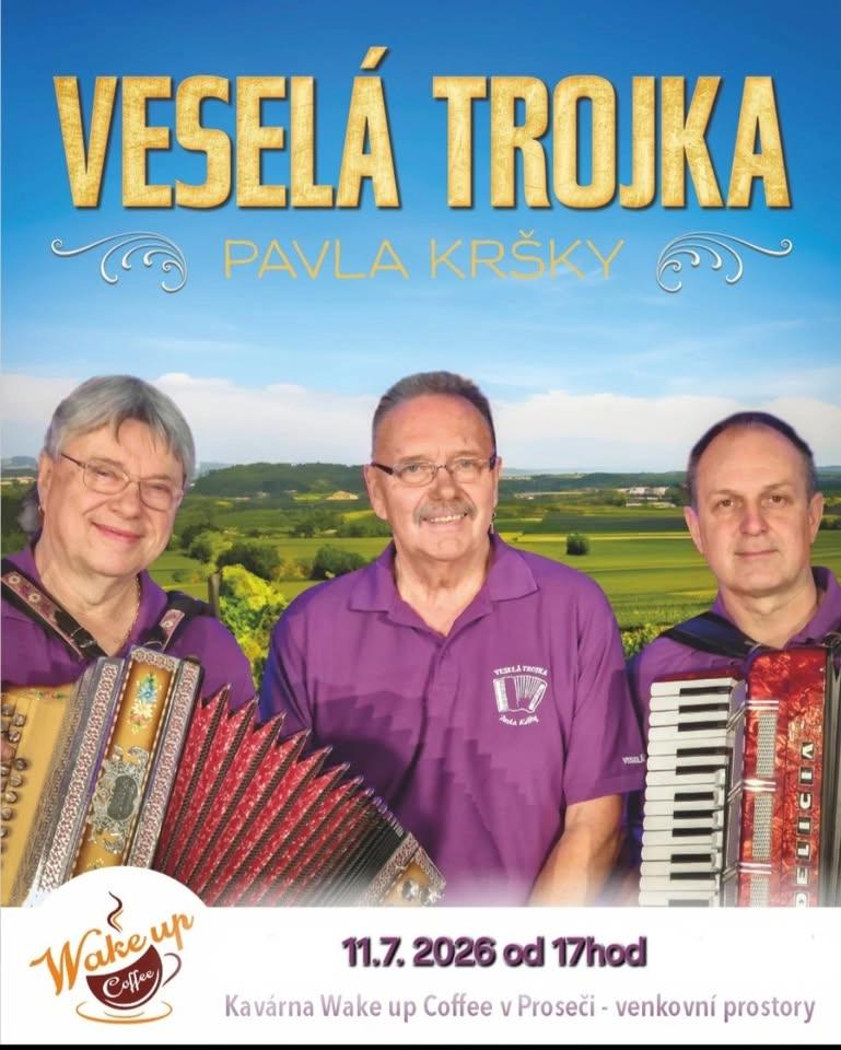 Vystoupení Veselé Trojky Pavla Kršky