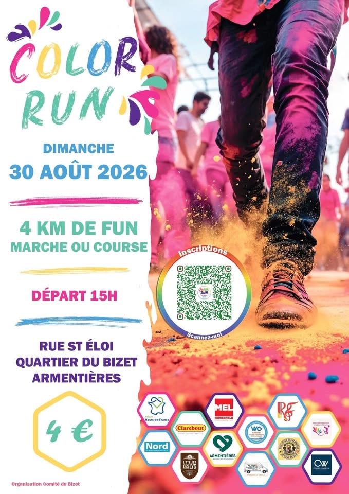 Color run du Bizet