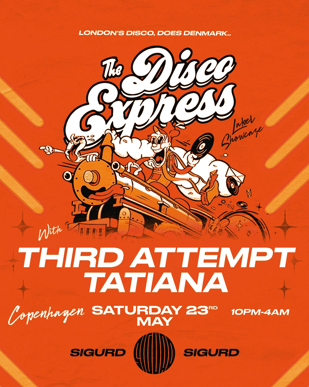 The Disco Express x SIGURD CPH