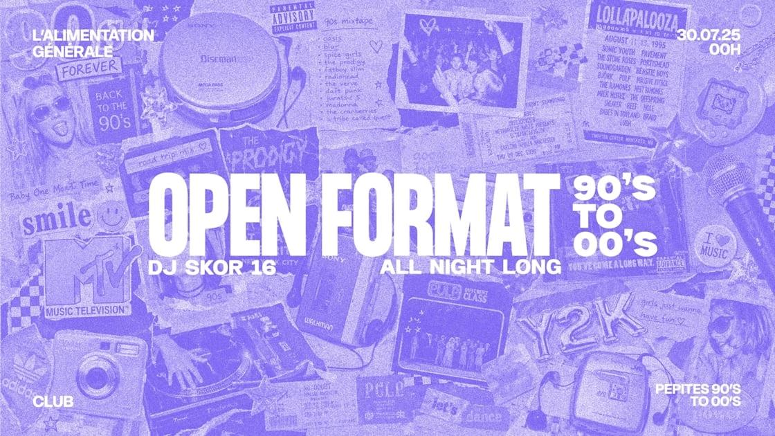 Open Format - Pépites 90's To 00's