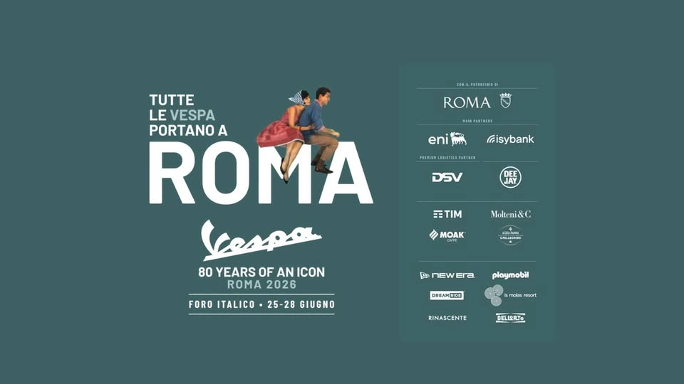 VESPA ROMA 2026 - 80 YEARS OF AN ICON