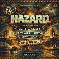 Nu:Bass Generation Presents: Hazard + support