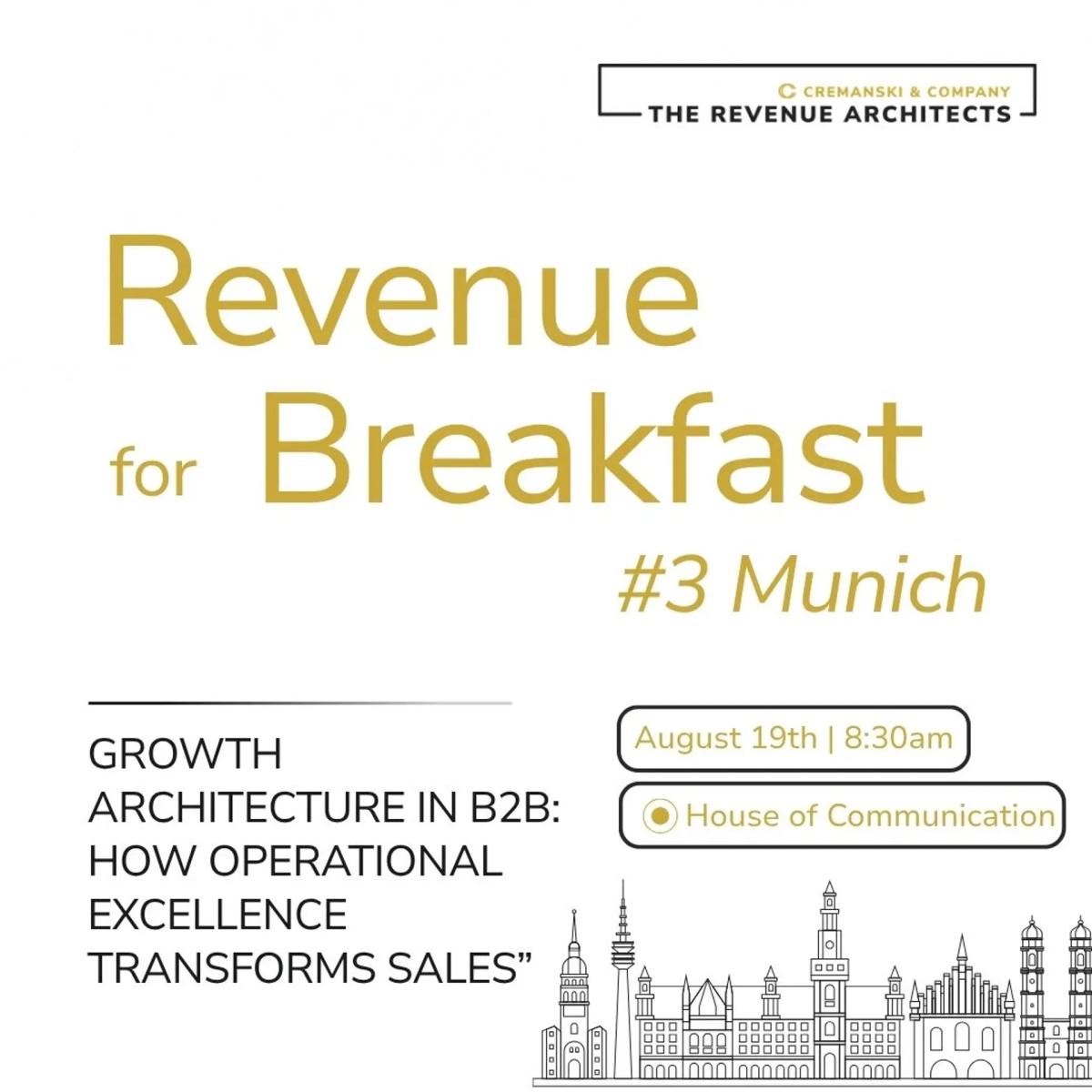 Revenue for Breakfast #3 - in Partnership with Demodesk - Growth Architecture in B2B: How Operational Excellence Transforms Sales