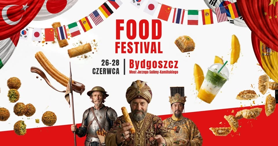 International Food Festival - Bydgoszczy - Most Jerzego Sulimy-Kamińskiego