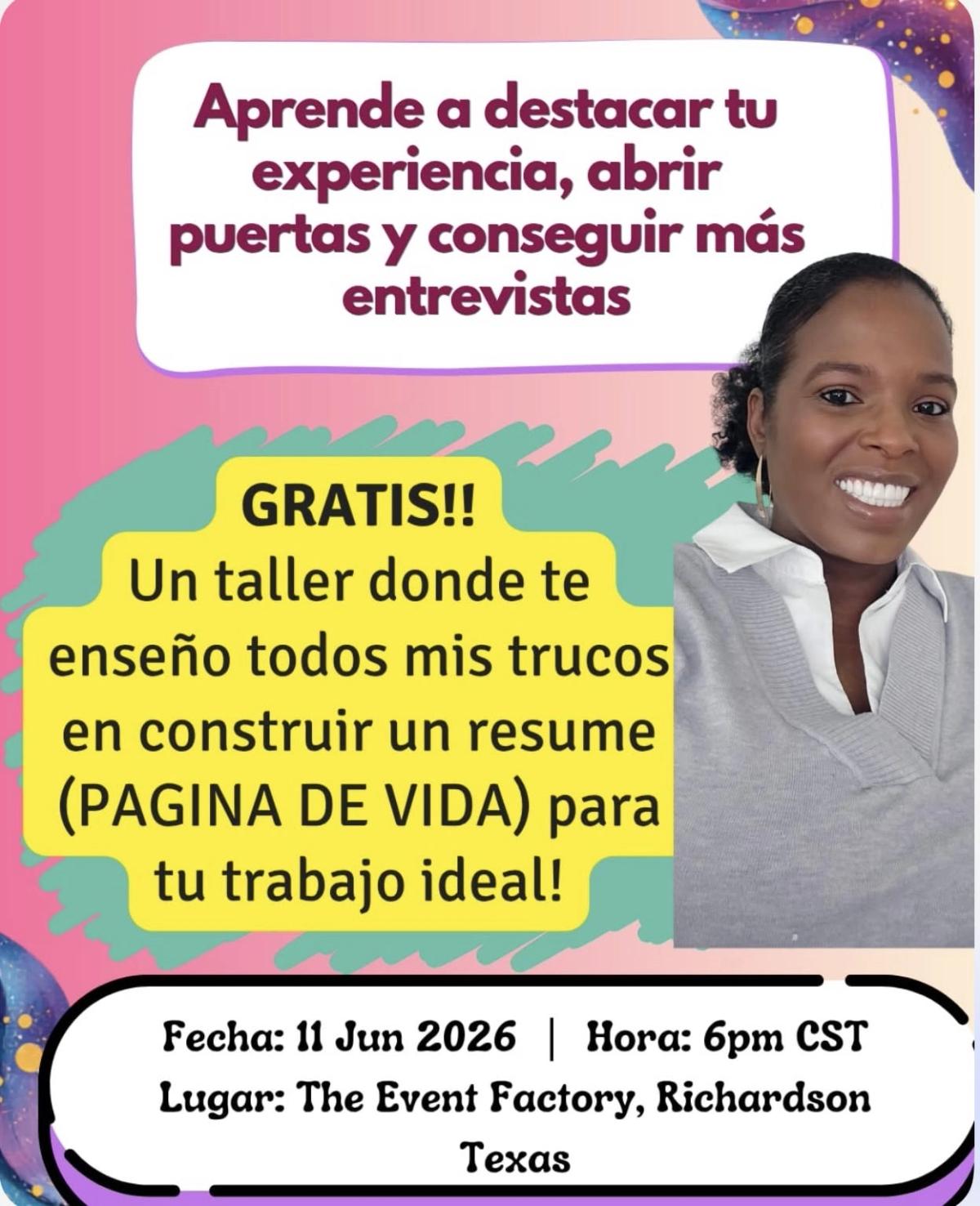 Aprende cómo hacer un (Resume) Currículum para tu nuevo trabajo!