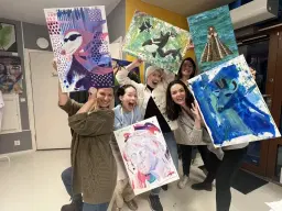 Open Canvas Sundays - non-guided painting