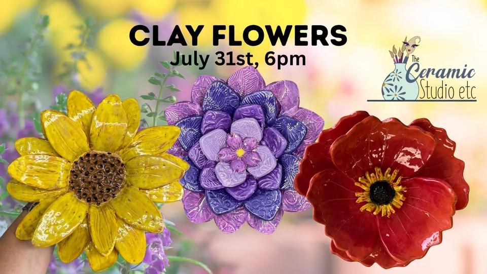 Clay Flowers