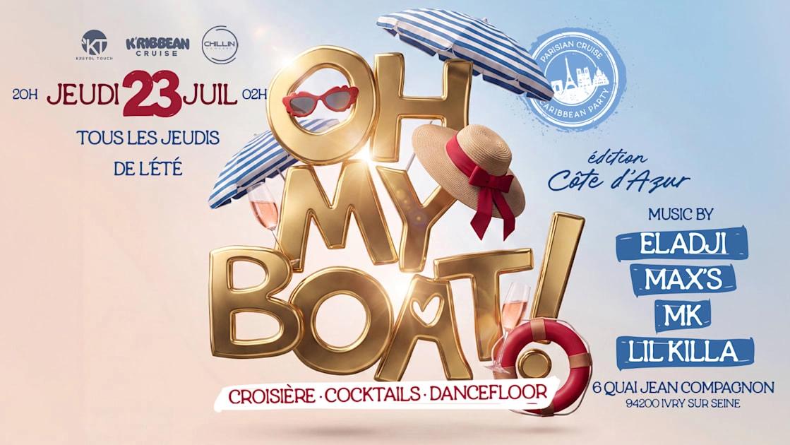 Oh My Boat | Croisière| Rooftop| Terrasse
