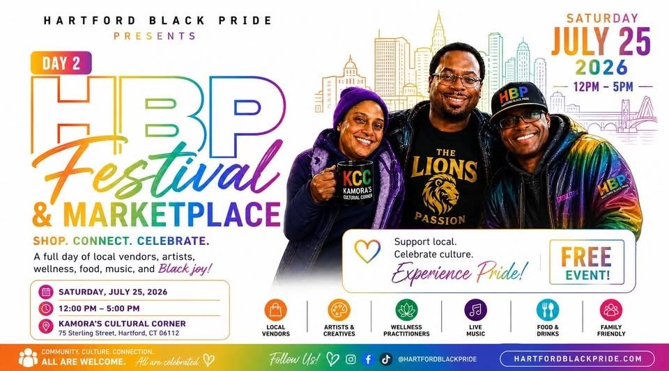 Hartford Black Pride Day Two - Festival and Marketplace