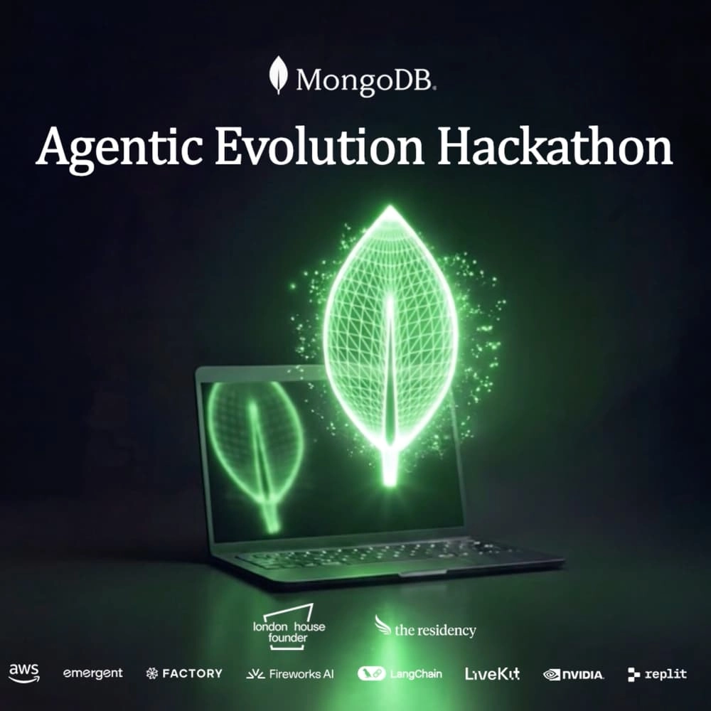 The MongoDB Agentic Evolution Hackathon | Co-hosted with LangChain, NVIDIA, Emergent Labs, and more