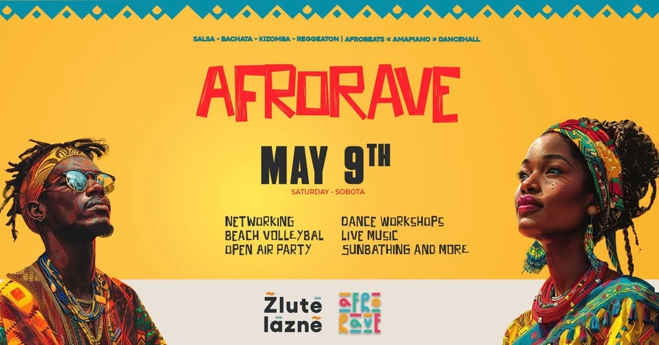 AfroRAVE Beach Party - "Zlute Lazne"