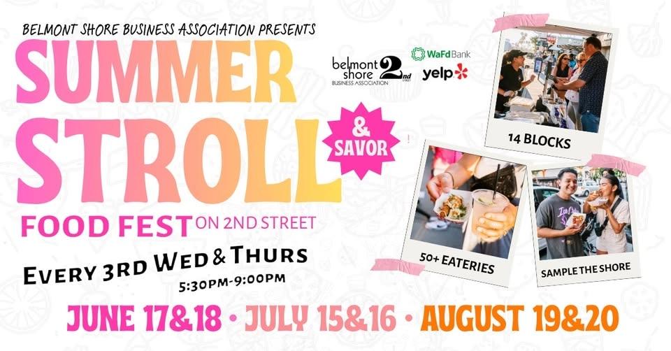 Summer Stroll & Savor Food Fest 2026 | June
