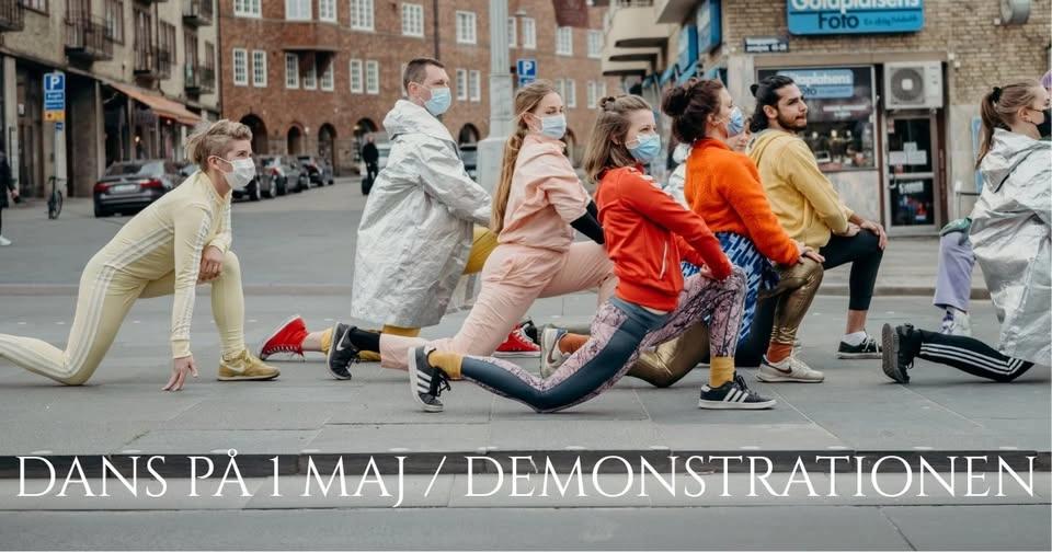 DANS PÅ 1 MAJ-DEMONSTRATIONEN