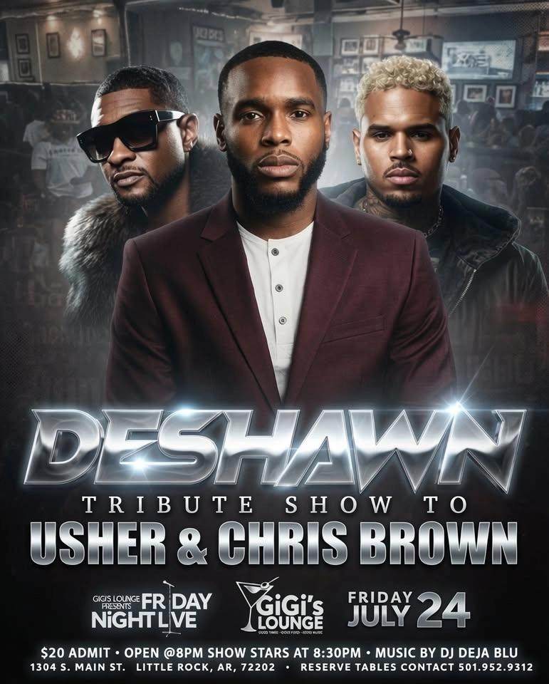 DESHAWN HARRIS TRIBUTE SHOWTO USHER & CHRIS BRWN