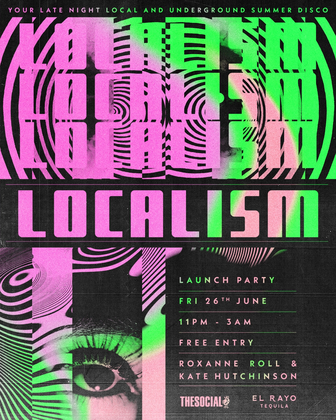 LOCALISM Launch party: Kate Hutchinson & Roxanne Roll