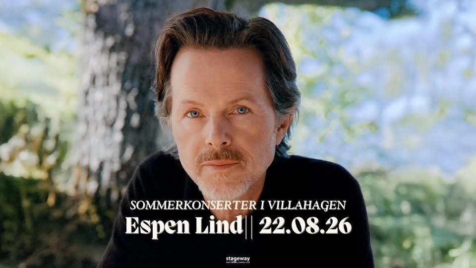 Sommerkonserter i Villahagen: Espen Lind