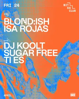 BLOND:ISH · Isa Rojas / DJ Koolt · Sugar Free · Ti Es