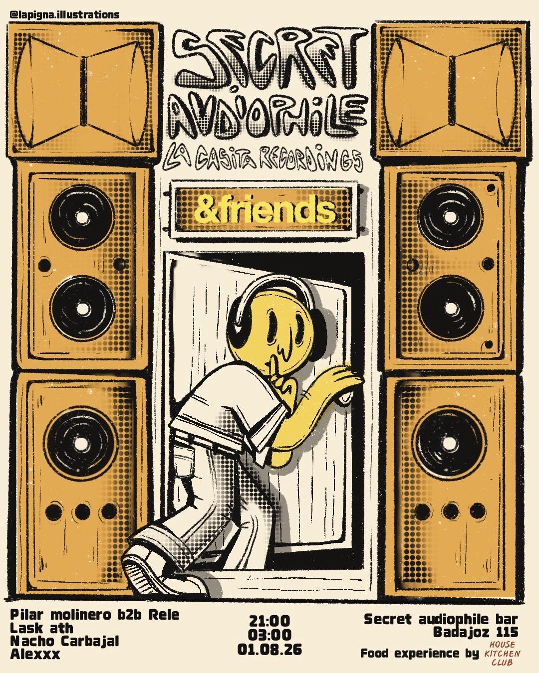 &Friends •Secret Audiophile bar• with LA CASITA Berlin