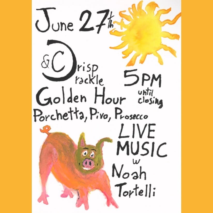 Golden Hour: Porchetta, Prosecco & Live Music