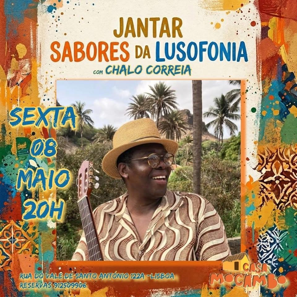 Jantar Sabores da Lusofonia com Chalo Correia