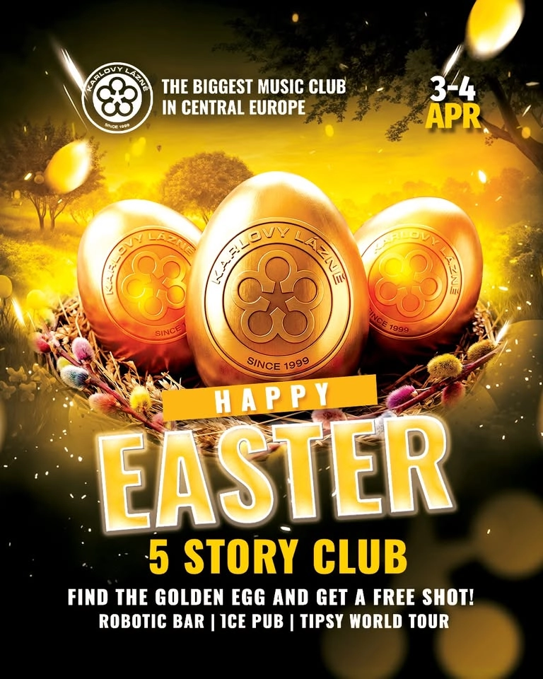 🐣✨ EASTER PARTY AT KARLOVY LAZNĚ ✨🐣