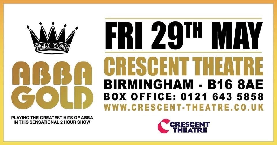 ABBA GOLD Live at Crescent Theatre Birmingham