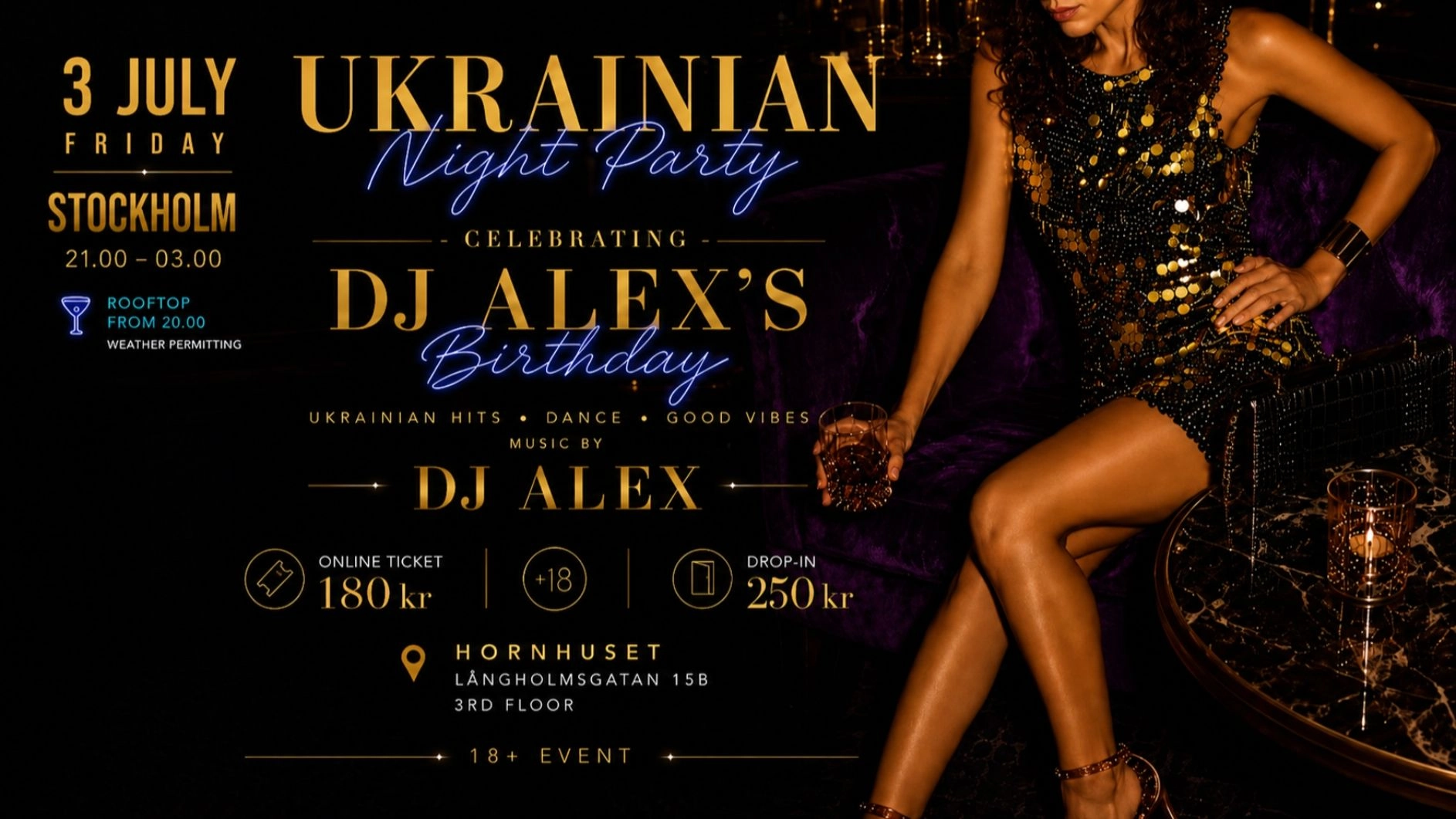 UKRAINE PARTY 3 JULY