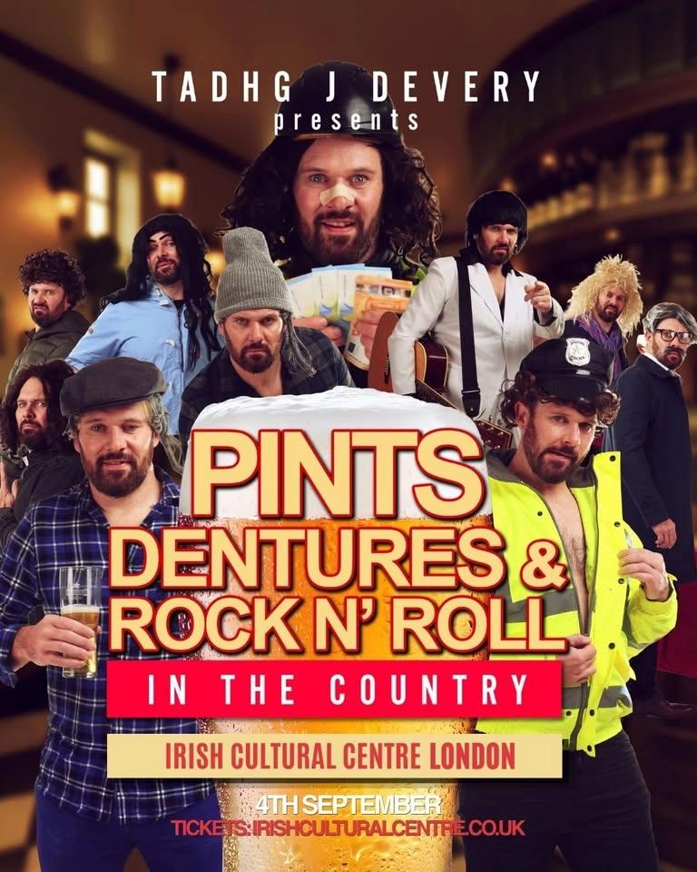 Tadhg J Devery - Pints, Dentures & Rock N’ Roll in the Country