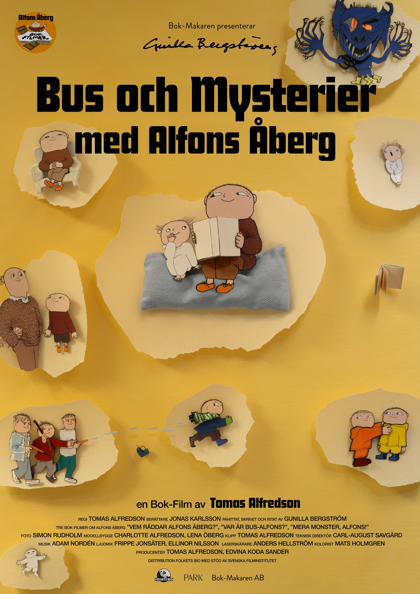 Knattebio: Bus och mysterier med Alfons Åberg