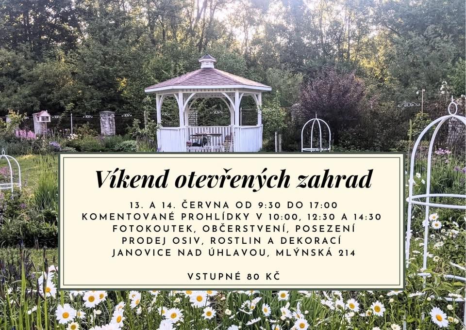 Víkend otevřených zahrad, Prvorepubliková zahrada Janovice nad Úhlavou