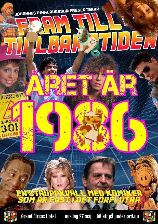 Fram till tillbakatiden: ÅRET ÄR 1986!