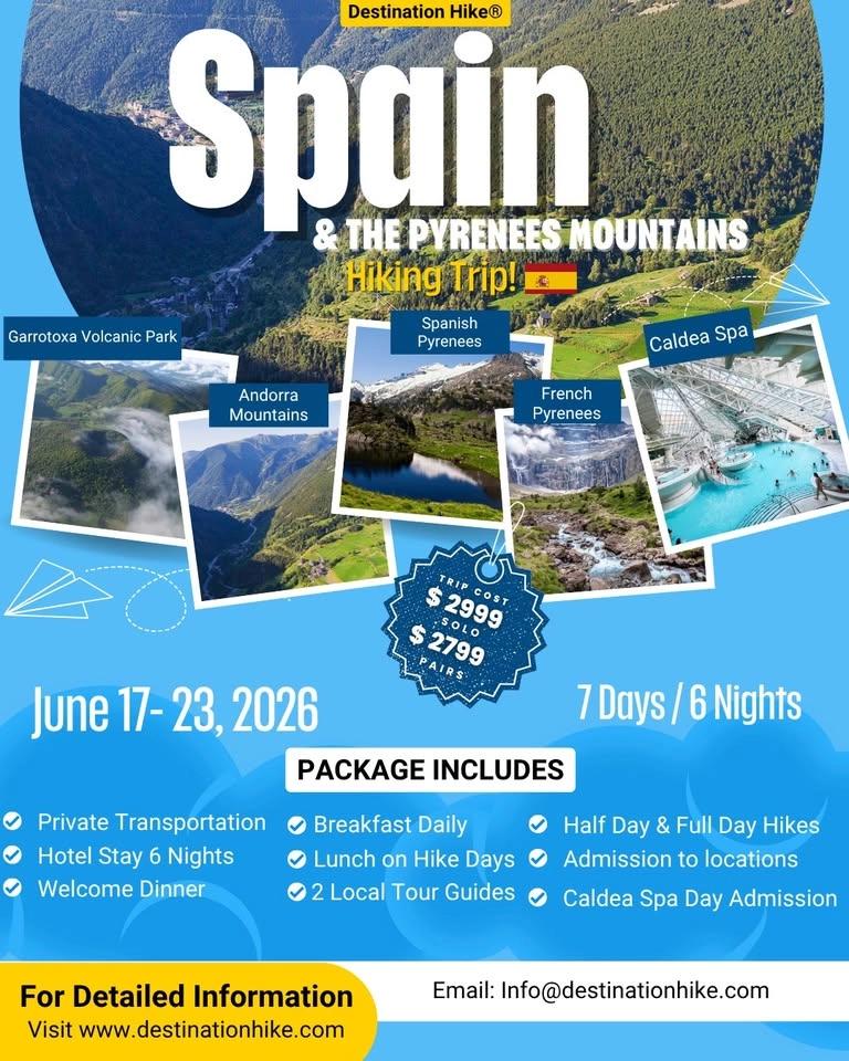 Spain Hiking Trip